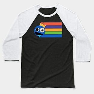 Blue Rainbow Friends Baseball T-Shirt